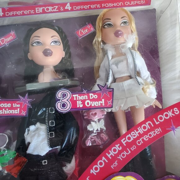 Bratz Head Gamez 4 Doll Set Cloe Rare 1st Edition 2005 - Picture 9 of 12